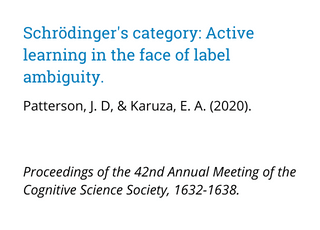Schrödinger’s category: Active learning in the face of label ambiguity.